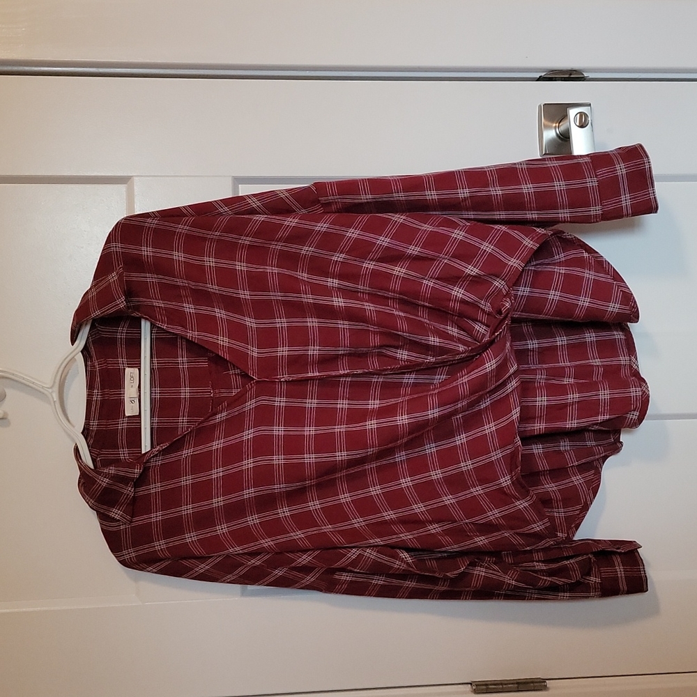 The Loft Twist Front Blouse